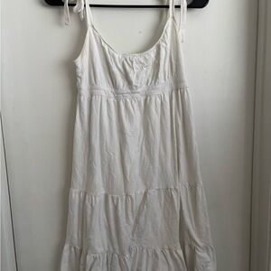 American Eagle Outfitters White and Yellow Garment